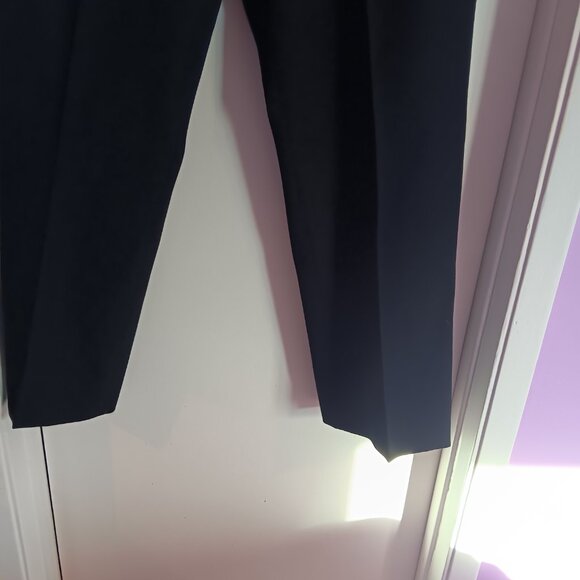 Tulliano Men's Dress Trousers Pleated Front Black Size 24R - Picture 10 of 10